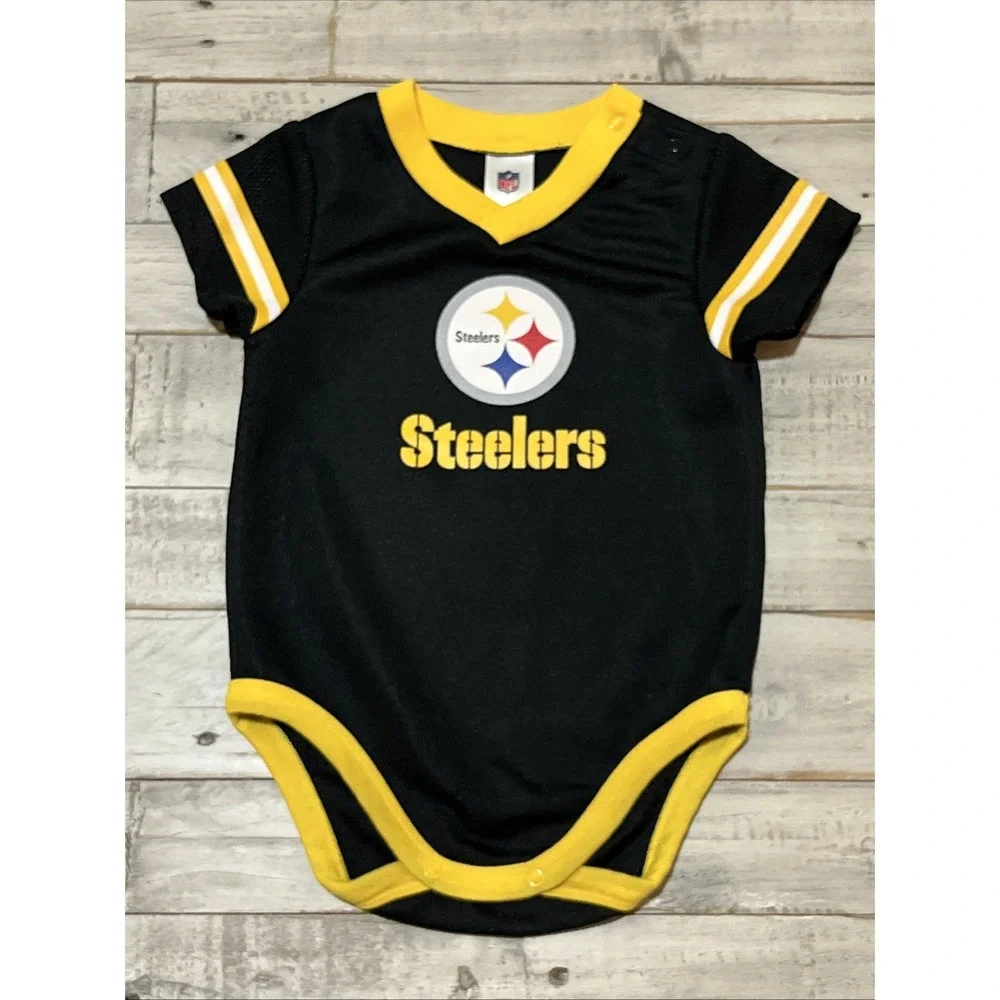 Pittsburgh Steelers Baby‎ One Piece Football NFL Team Apparel 18 Months